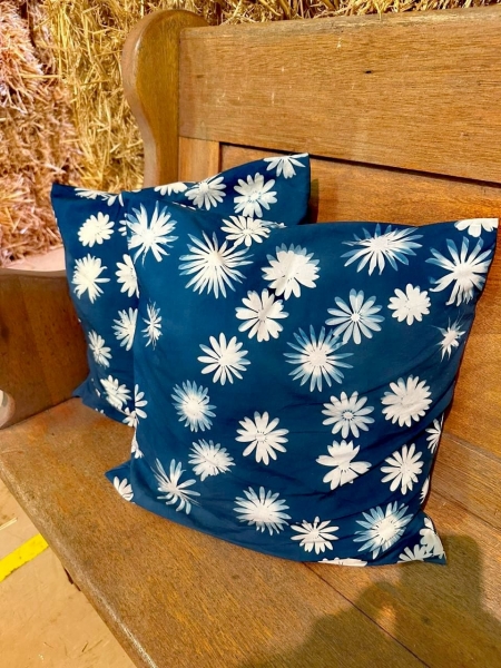 Fynbos Blues: Cyanotype Printing 3 (Ronelle van Zyl)