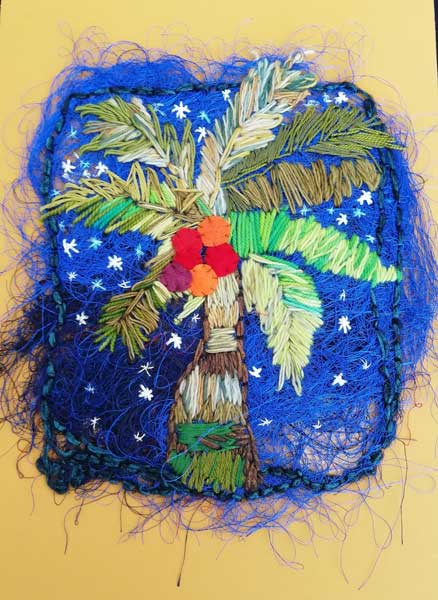 Creating Incredible Trees Using Water-soluble Fabric